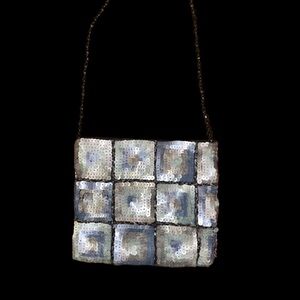 Monya sequin shoulder bag